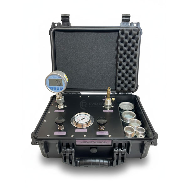Maleta para Calibração de Válvula de Segurança RWD/23-01M