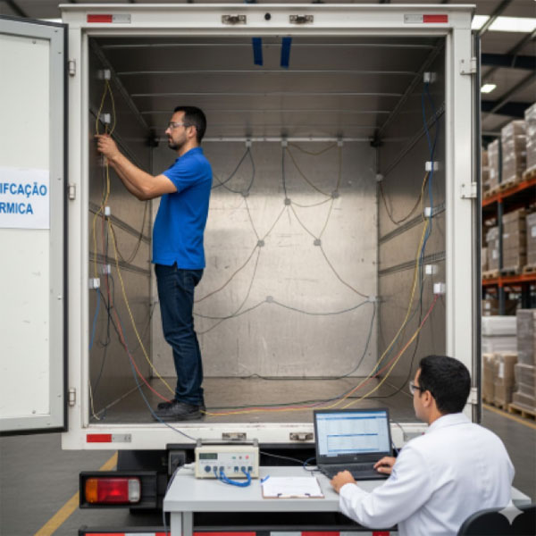Qualificacao Térmica Baús Térmicos e Refrigerados